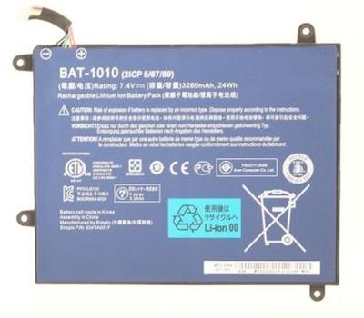 New Genuine BAT1010 BT.00207.001 BT0020700712 Acer Iconia A500 Tablet Battery